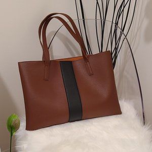 Vince Camuto: Tote, brown, laptop bag